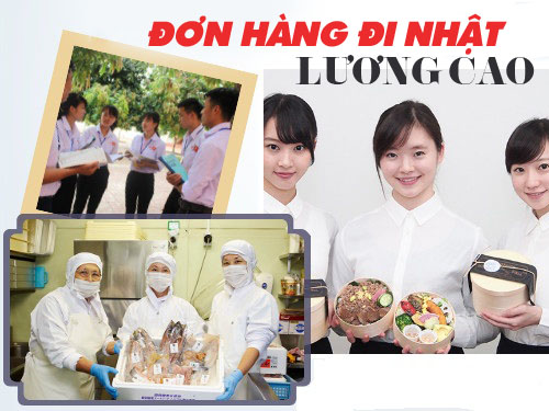 Một số đơn hàng đi Nhật làm việc có mức lương hấp dẫn