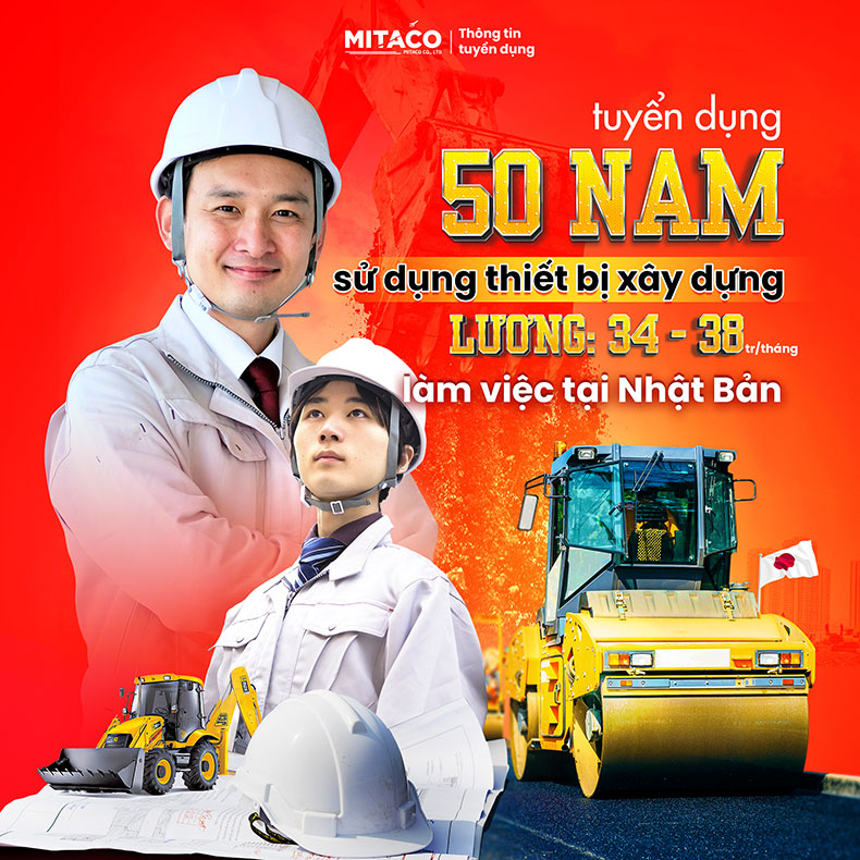 Tổng hợp 14 đơn hàng đi Nhật cho nam 2022
