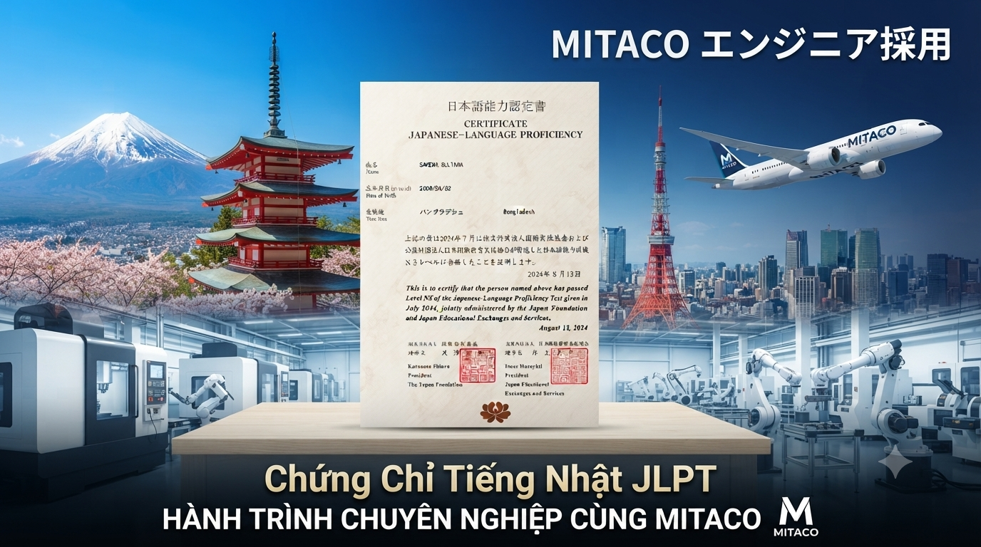 Chứng Chỉ JLPT Mitaco